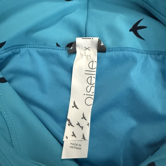 NWOT Oiselle 4" Roga Shorts - Size 6-Robin Blue - Running By and For Women - Picture 5 of 14